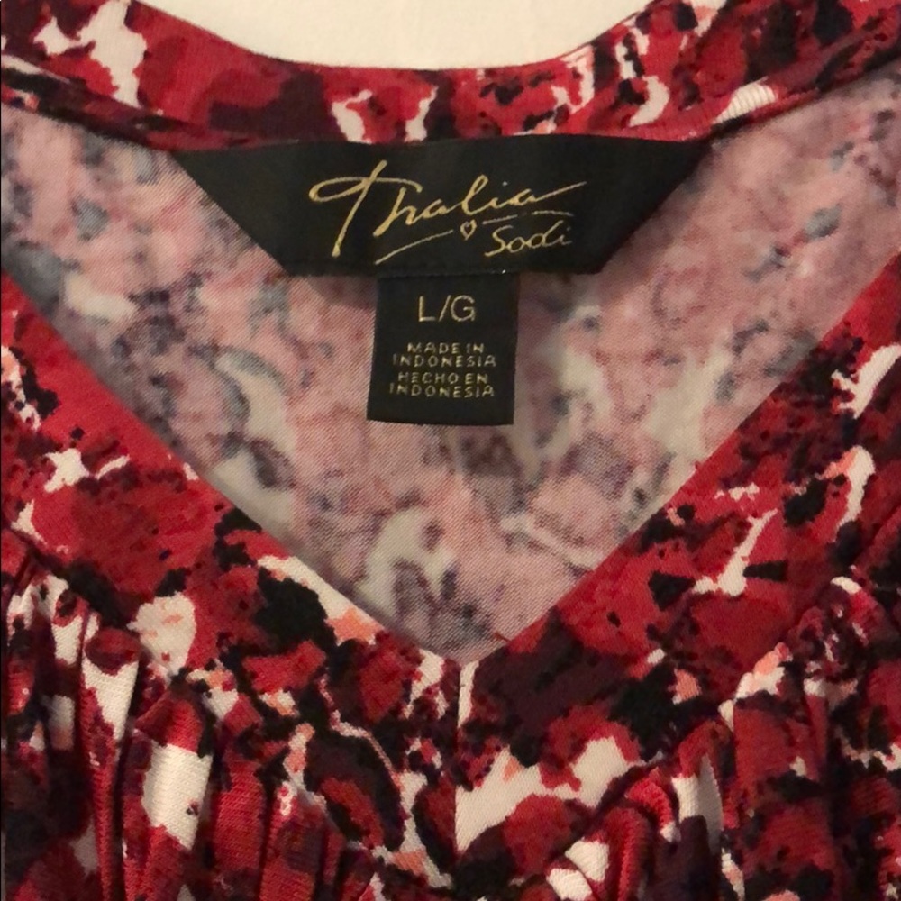 Thalia Sodi Ruffle Neck Shell - Picture 3 of 4